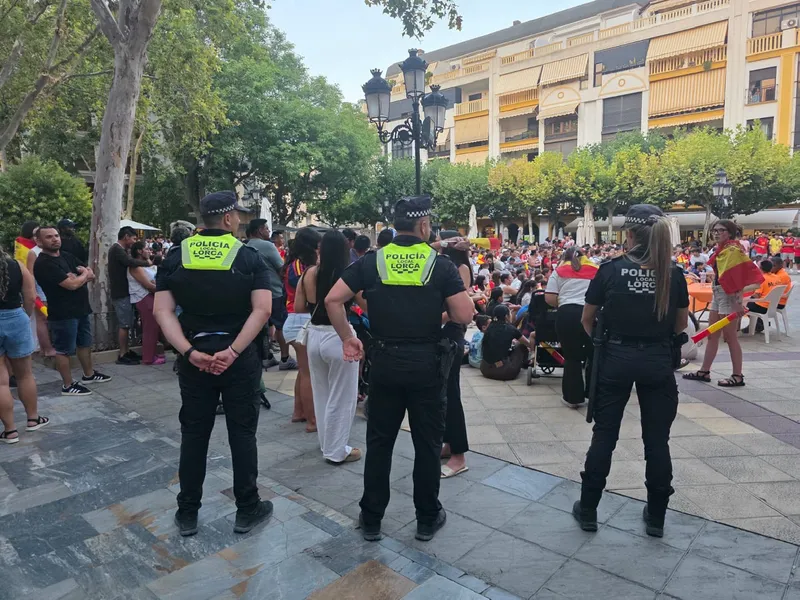 La Policía Local de Lorca intensifica la vigilancia con más de cien controles y diez detenciones en una semana