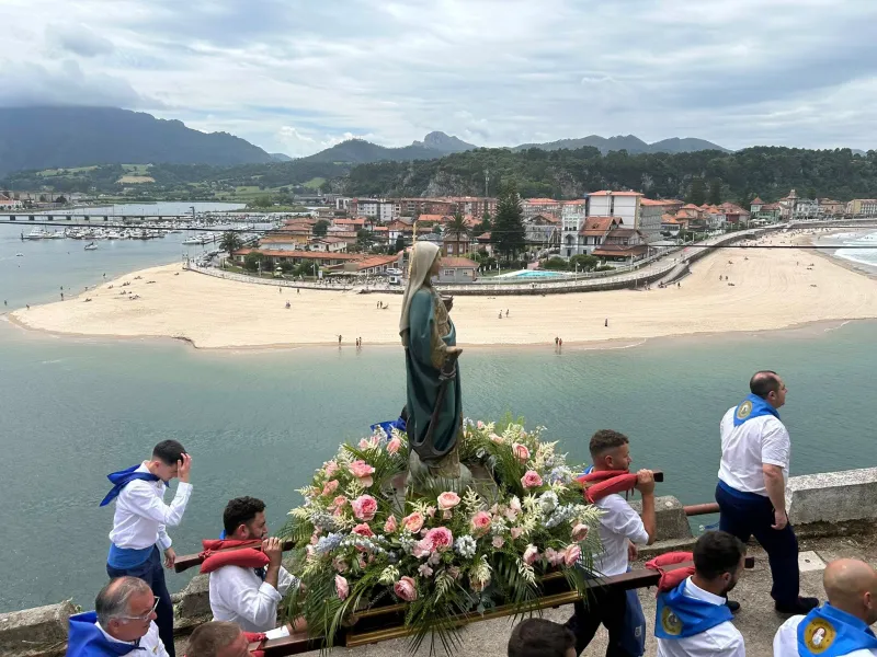 Ribadesella celebra un variado calendario de fiestas patronales y romerías