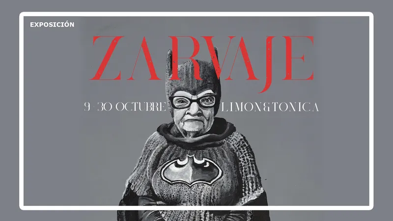 Exposición 'Zarvaje' de Limón-Tónica y Jesús Ruiz Tirado llega a Cartaya
