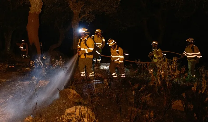 El Plan Infoca desactiva la fase de emergencia por el incendio de Grazalema