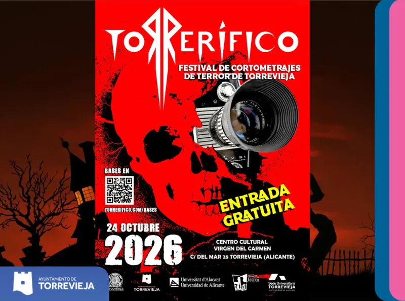 Torrerífico 2026: Catorce cortometrajes de terror competirán por 1.700 euros en Torrevieja
