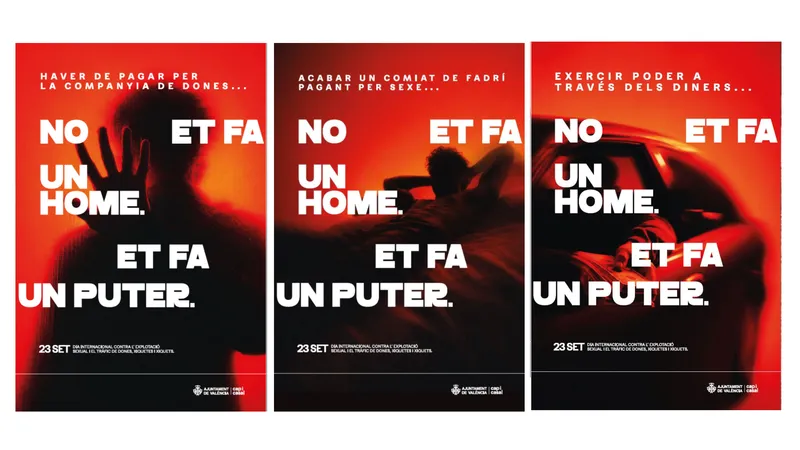 València lanza campaña contra la explotación sexual y el tráfico de personas