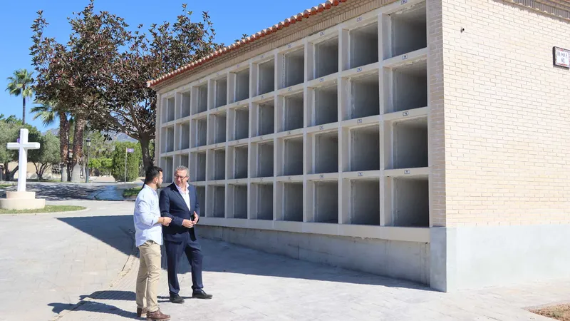 Benidorm finaliza la ampliación del cementerio de Sant Jaume con 80 nuevos nichos