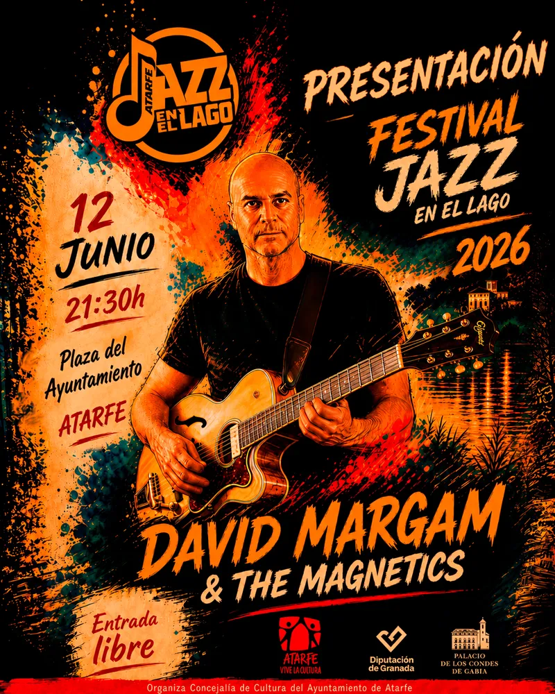 Atarfe presenta el Festival Jazz en el Lago con David Margam & The Magnetics