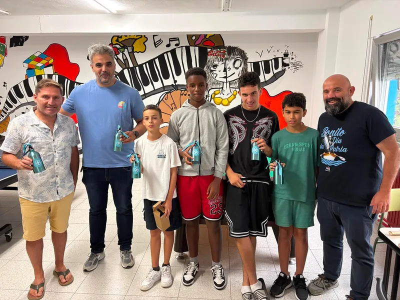 Burela clausura sus actividades de verano con un acto de agradecimiento a los participantes