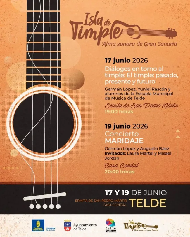 Telde presenta su programación cultural para junio de 2026 con diversas actividades