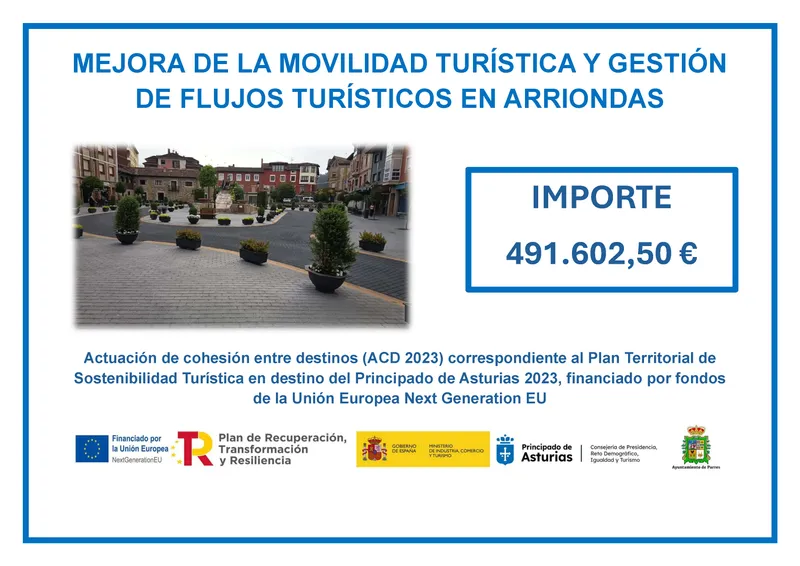 Arriondas mejora la movilidad y gestiona los flujos turísticos con nuevas medidas