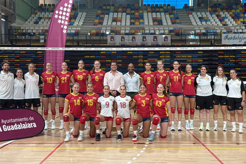 Guadalajara acoge la concentración de la Selección Española Sub-17 de Voleibol antes del Mundial