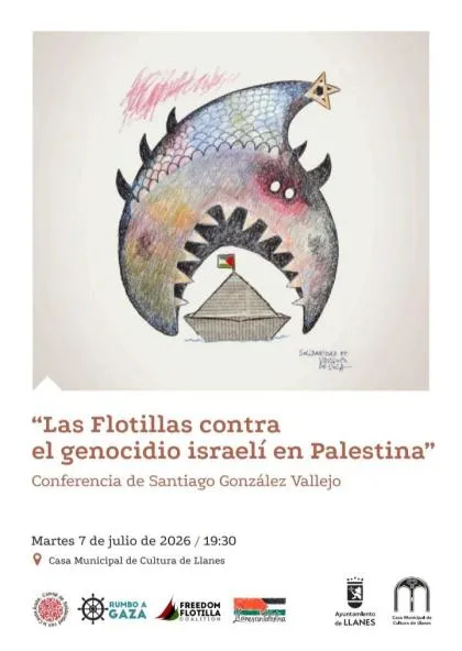 Conferencia en Llanes sobre el conflicto en Palestina