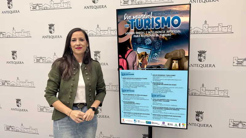 Antequera celebra el Día Mundial del Turismo con un programa de actividades culturales y gastronómicas