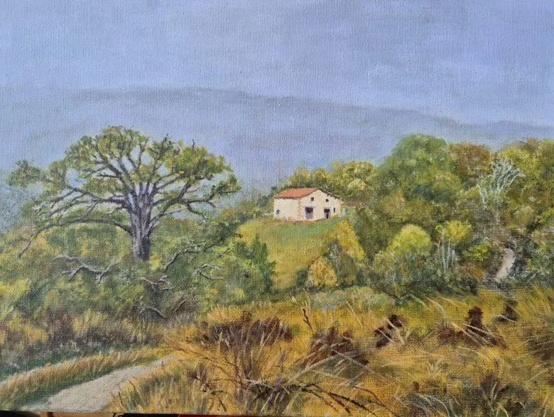 Exposición 'Goros' en Odieta: un viaje pictórico por lugares y emociones