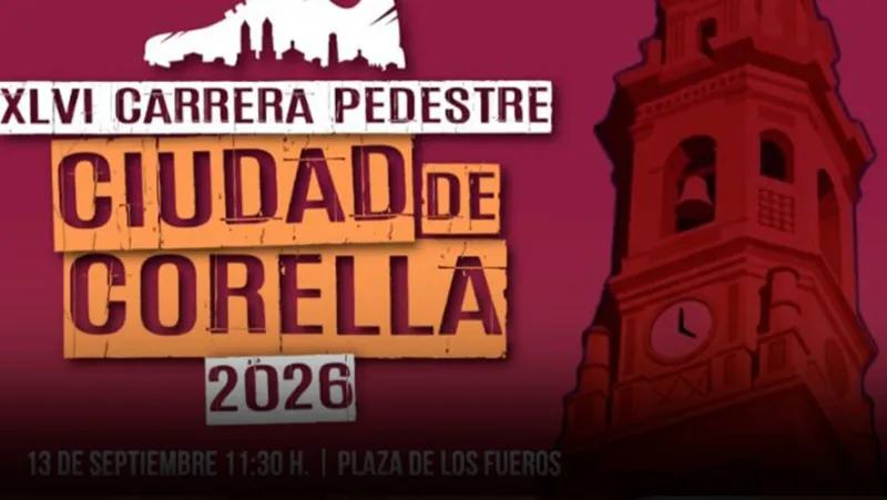Corella abre inscripciones para su XLVI Carrera Pedestre el 13 de septiembre de 2026
