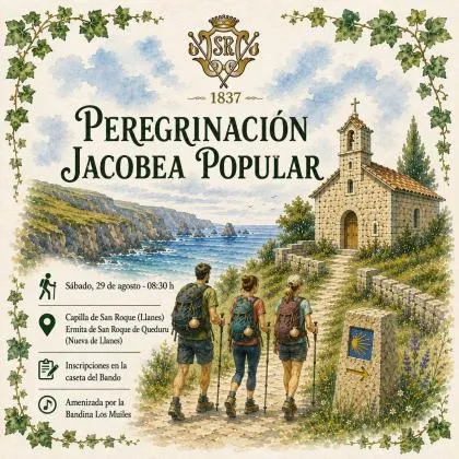 VII Peregrinación Jacobea Popular de Llanes: un recorrido hacia Nueva de Llanes