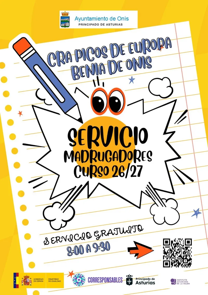 Onís abre inscripciones para el taller de teatro y el servicio de madrugadores