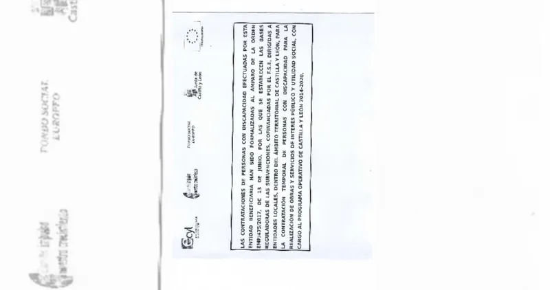 Tiñosillos formaliza la contratación de personas con discapacidad gracias a subvención autonómica