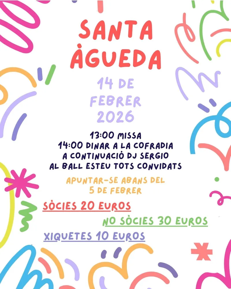 Castellfort honra a sus mujeres con la festividad de Santa Águeda el 14 de febrero
