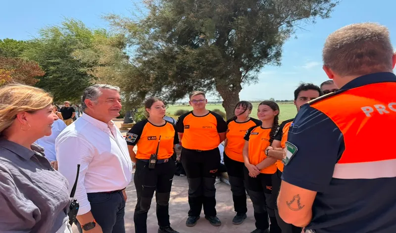 Plan Venida: Normalidad en las primeras horas del traslado de la Virgen del Rocío