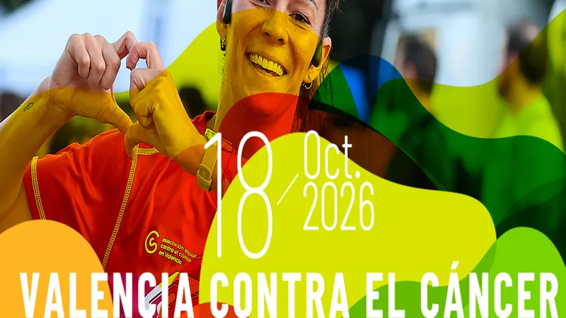 Valencia se prepara para la Carrera contra el Cáncer 2026