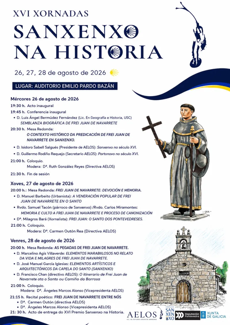 Sanxenxo presenta el programa "Sanxenxo na Historia" para dar a conocer su patrimonio