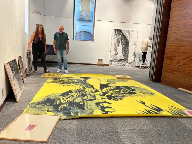 El Instituto Juan Gil-Albert expone 'La Esfinge-Misterio y necesidad' de Guerrero e Infante