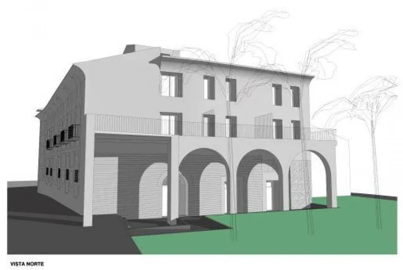 Calatayud aprueba el proyecto de rehabilitación del Palacio de Villa Antonia para crear 21 viviendas sociales