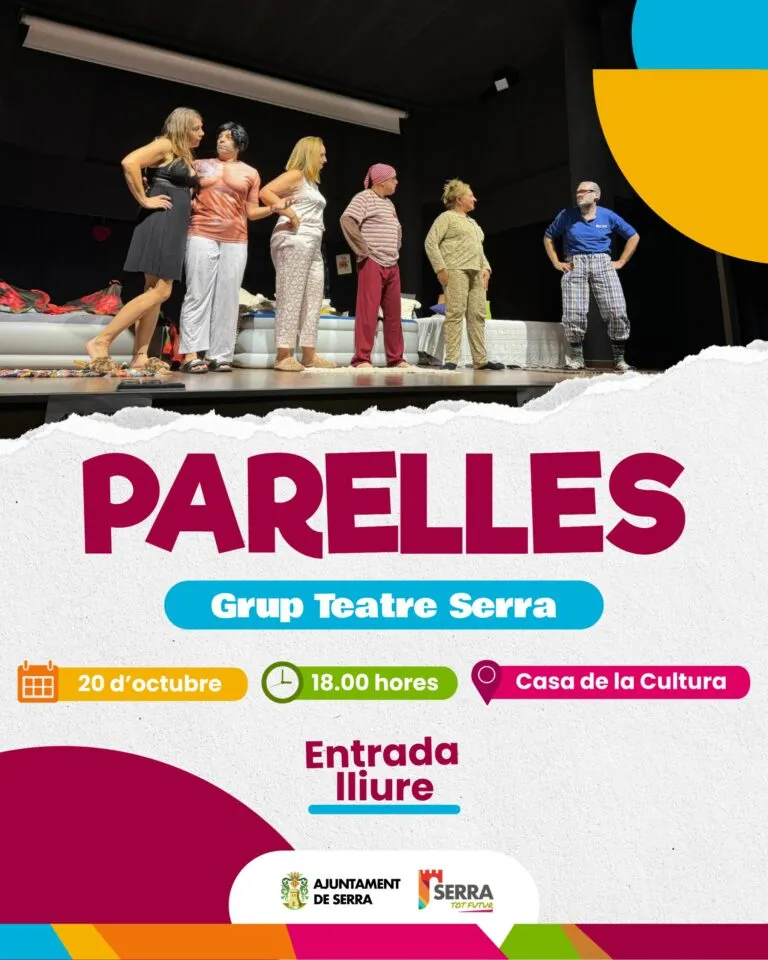 El Grup de Teatre Serra estrena 'Parelles' en la Casa de la Cultura