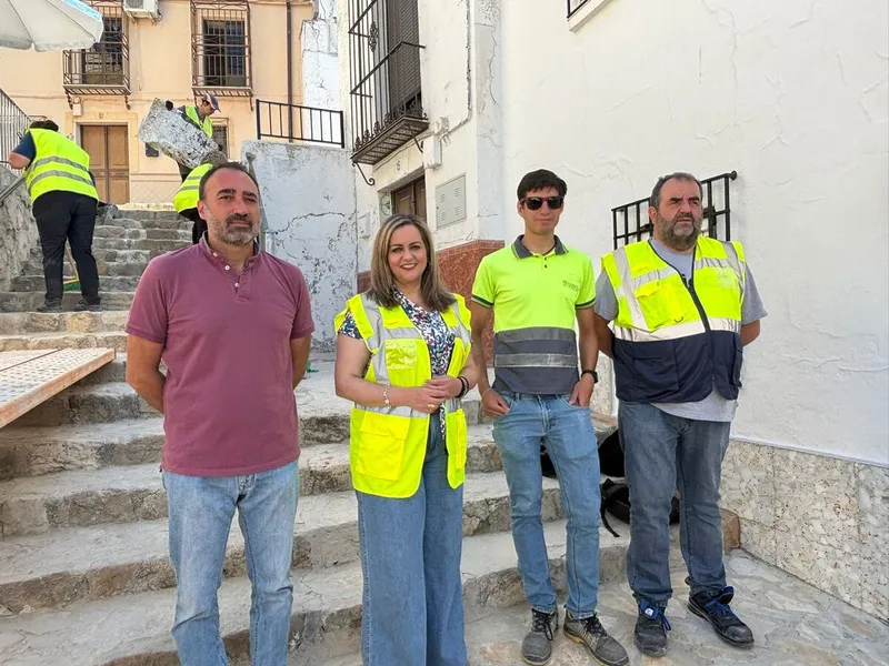 Baena invierte 327.000 euros en la reurbanización de calles del barrio de la Almedina