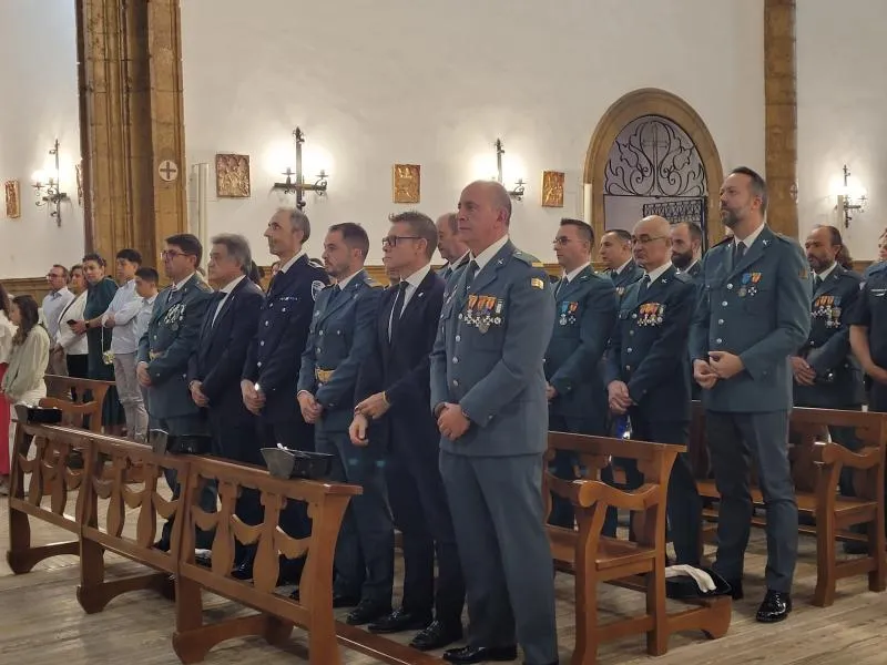 Daimiel honra a la Guardia Civil en la festividad del Pilar