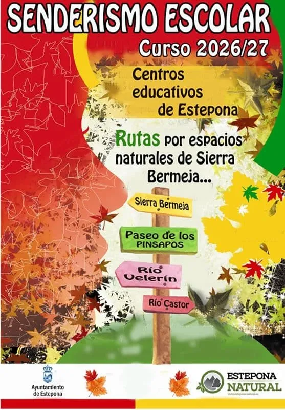 Estepona lanza el programa de senderismo escolar para fomentar el deporte y la naturaleza