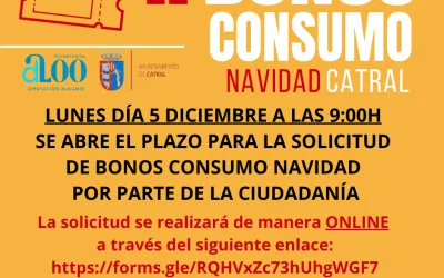 Catral lanza los II Bonos Consumo para la Navidad 2022