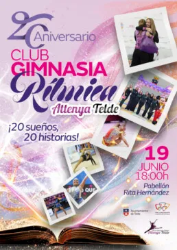 El Club Attenya de Telde celebra su XX Aniversario con un festival de gimnasia rítmica