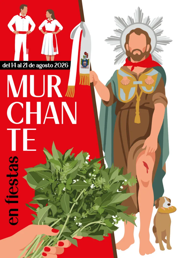 Murchante anuncia los ganadores del concurso de carteles para las fiestas de San Roque 2026