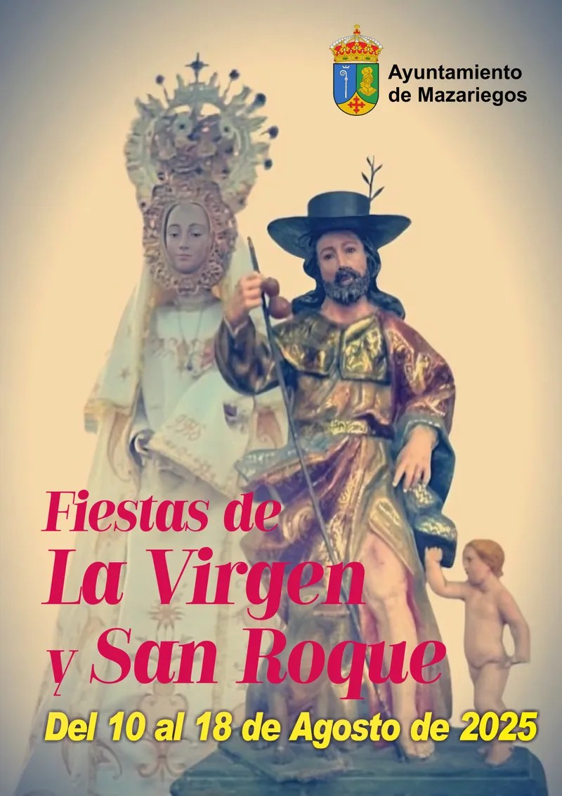 Mazariegos presenta su programa de fiestas en honor a la Virgen y San Roque 2025