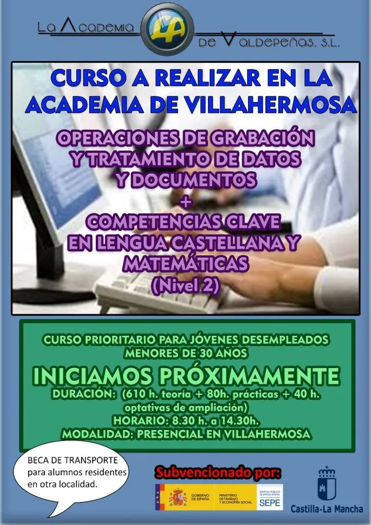Villahermosa lanza curso gratuito de inglés y prácticas para jóvenes desempleados