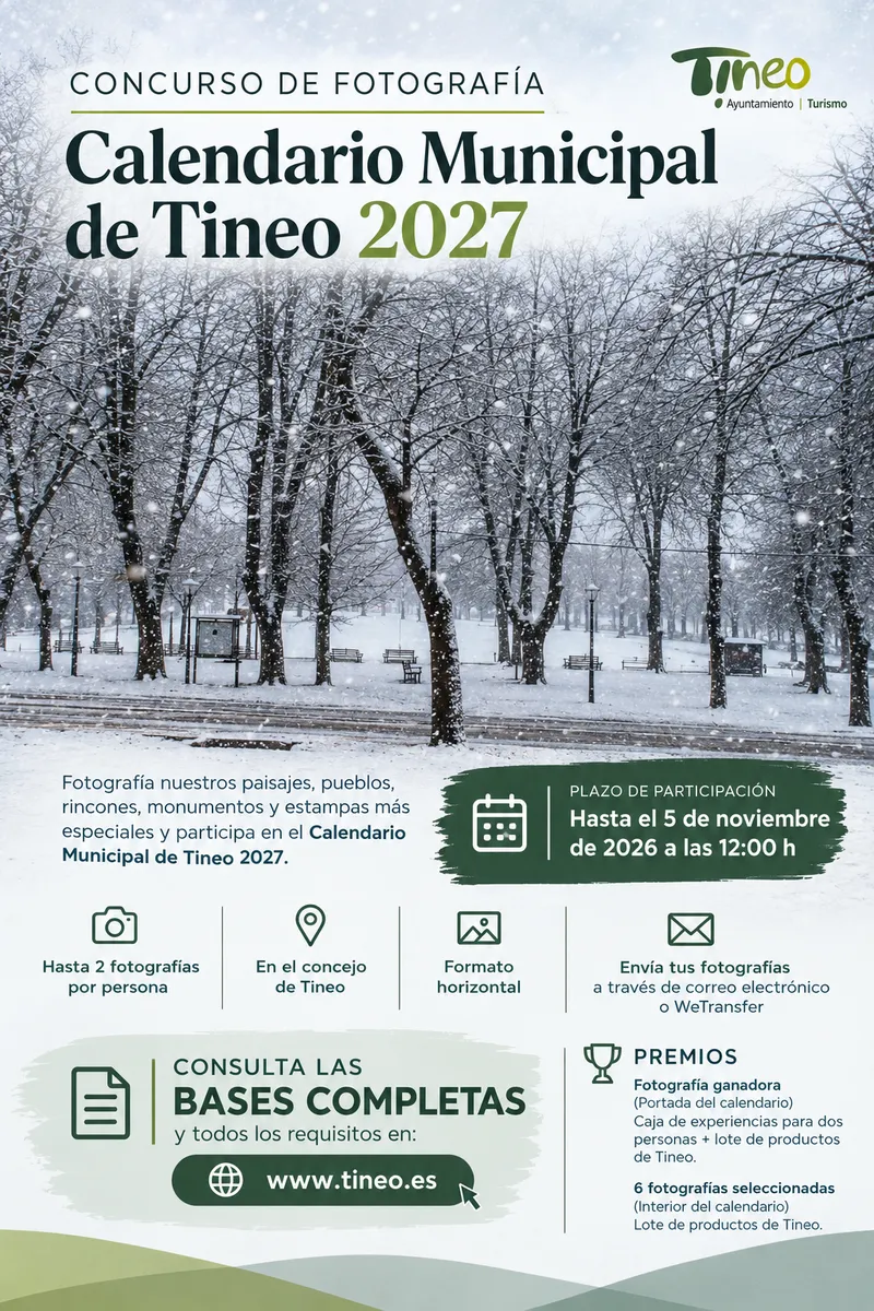 Tineo lanza un concurso de fotografía para su calendario de 2027