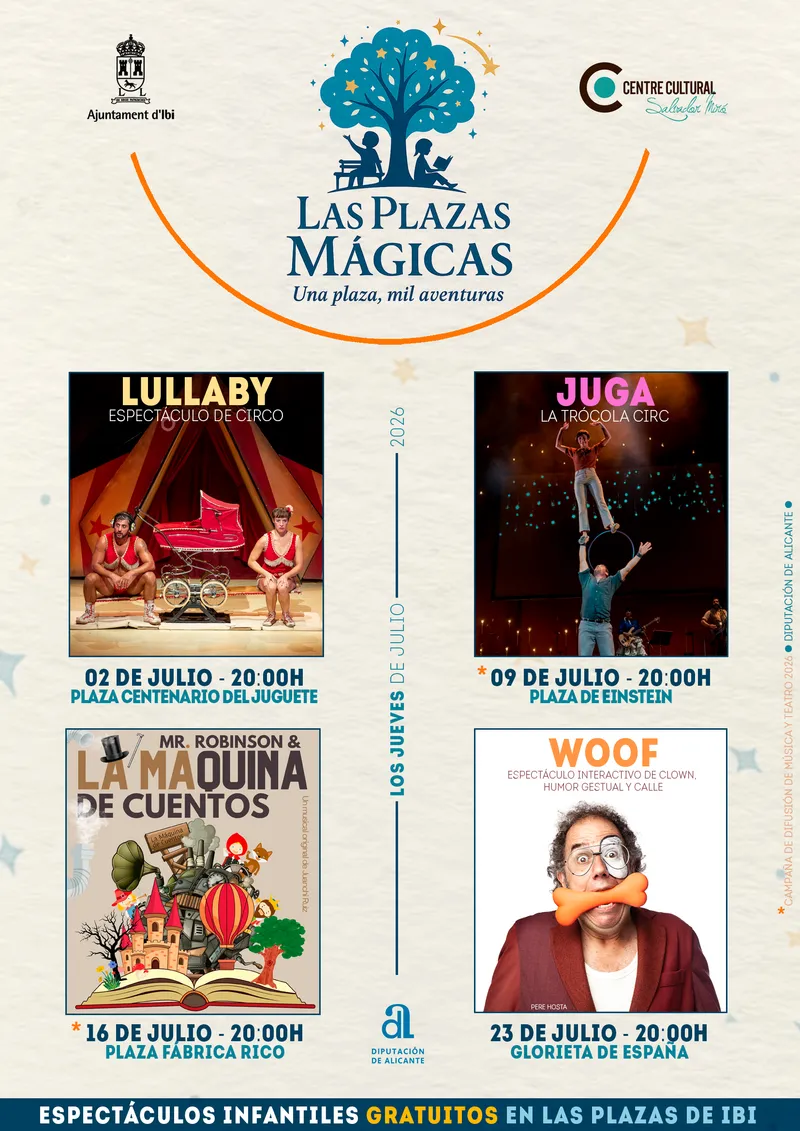 Ibi proyectará cine de verano gratuito en sus barrios durante julio y agosto