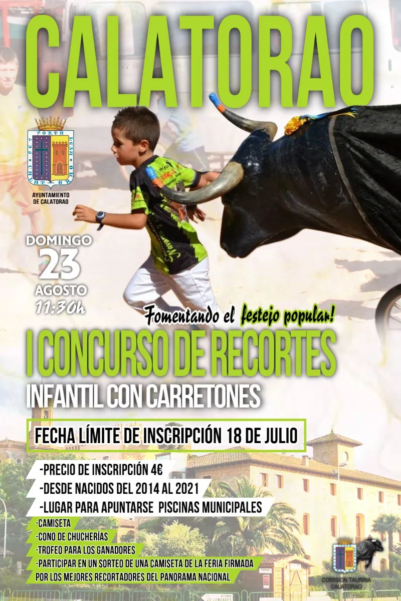Calatorao celebra su I Concurso de Recortes Infantil con Carretón