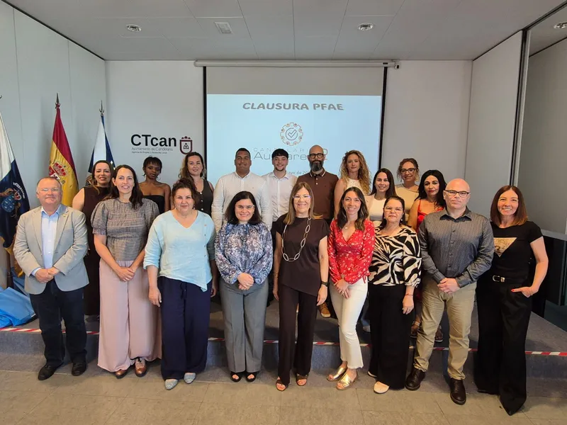 Candelaria cierra el programa de empleo "Candelaria Auxiliares 2" con 15 participantes