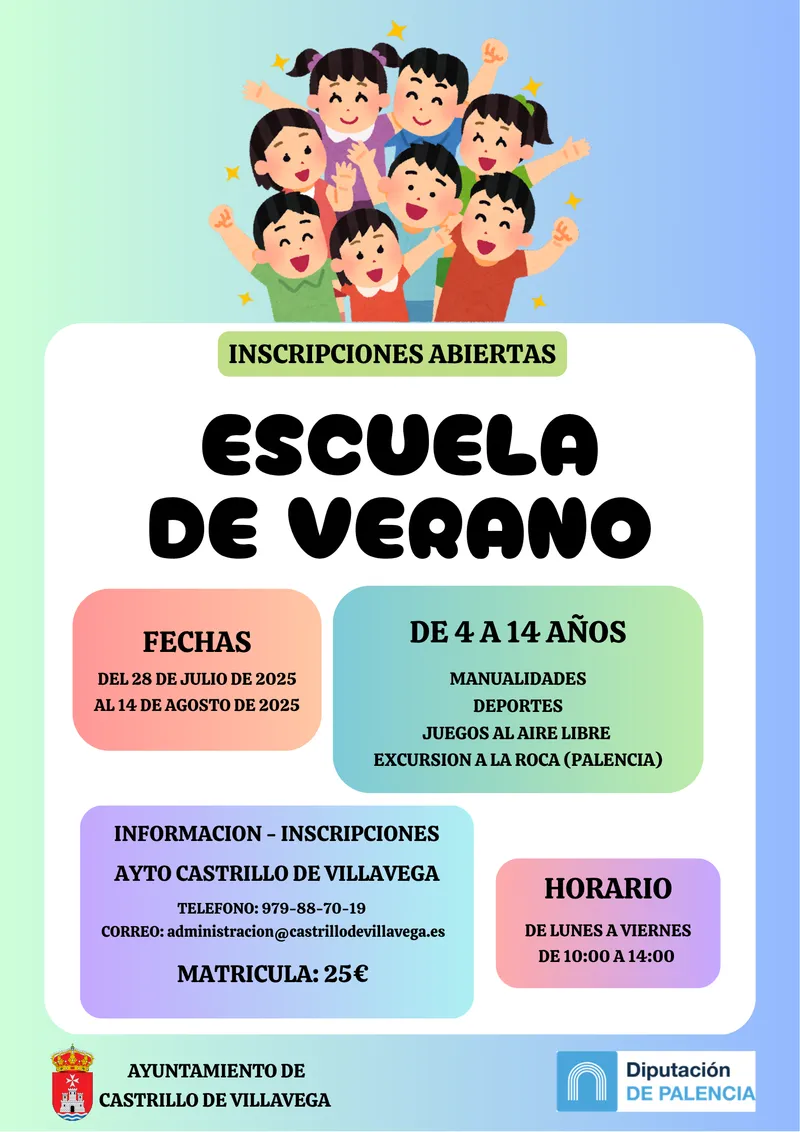 Castrillo de Villavega abre inscripciones para sus escuelas de verano y naturaleza