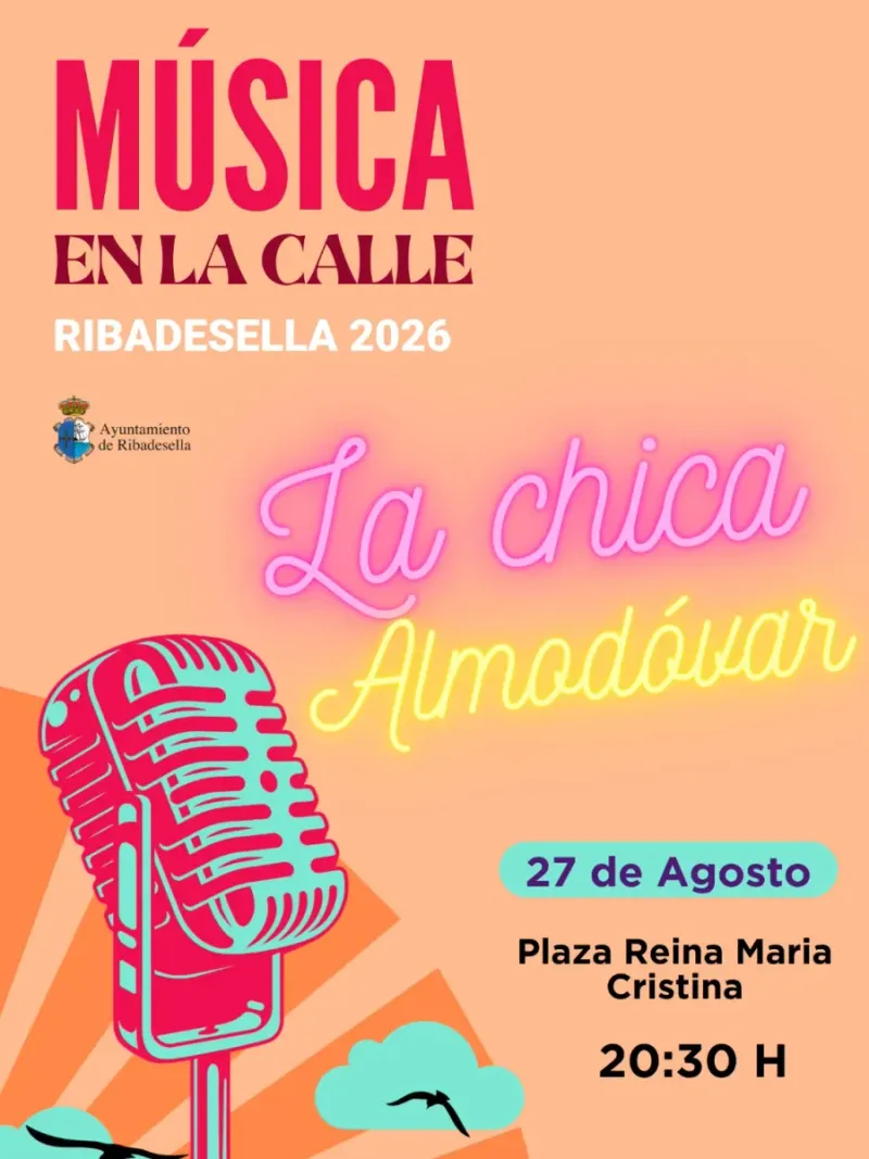 Ribadesella celebra el verano con música pop-rock en la Plaza Reina María Cristina