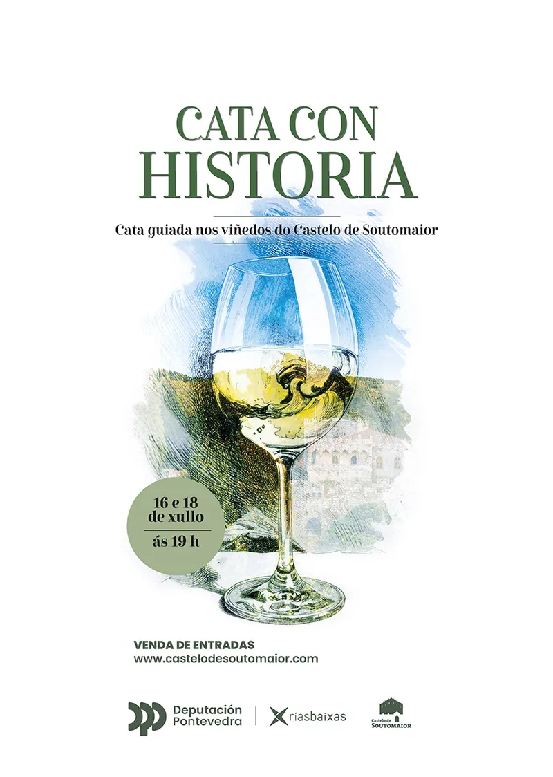 Agotadas en media hora las plazas para las "Catas con Historia" en el Castillo de Soutomaior