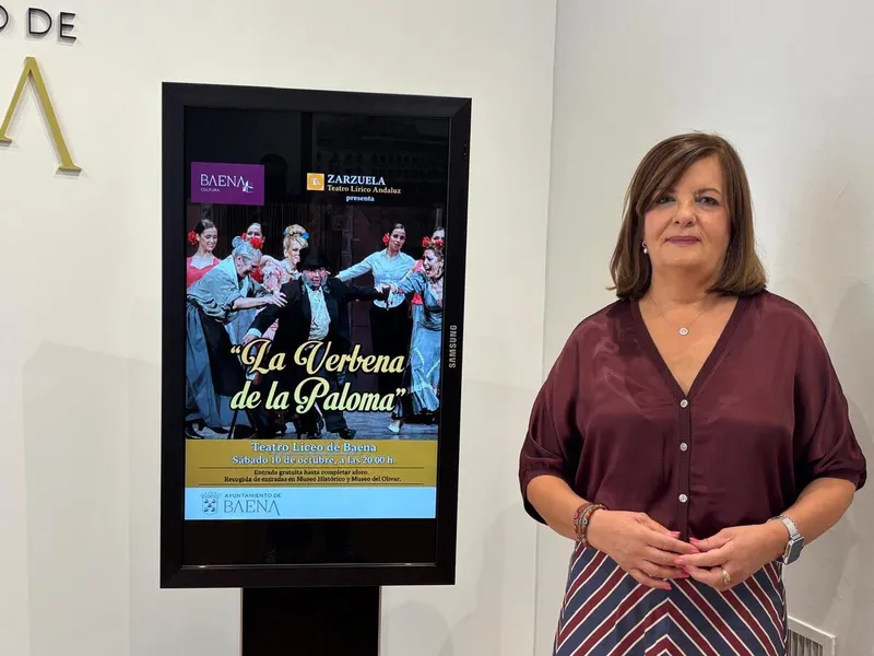 El Teatro Liceo de Baena acoge la zarzuela 'La Verbena de la Paloma' con entrada gratuita