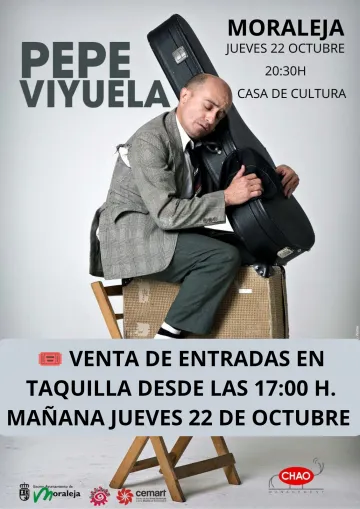 Pepe Viyuela llega a Moraleja con su espectáculo 'Encerrona'