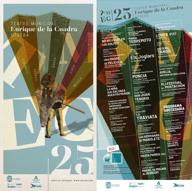 El Teatro Municipal Enrique de la Cuadra de Utrera presenta su programación para 2025