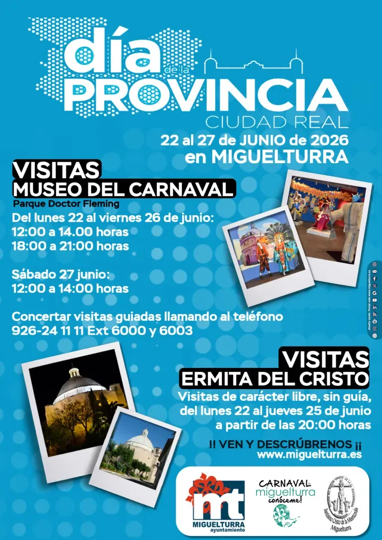 Miguelturra se prepara para acoger el Día de la Provincia con actividades culturales