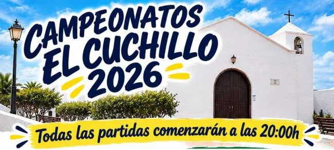 Tinajo celebra sus fiestas con campeonatos de cartas y Bola Canaria