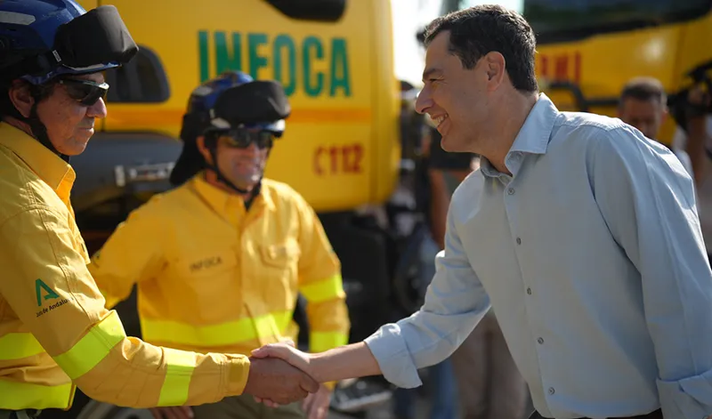 La Junta de Andalucía aumenta un 5% la inversión en el Plan Infoca para la prevención de incendios