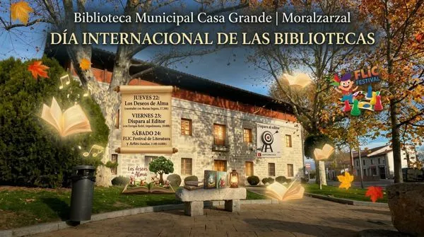 Moralzarzal celebra la Semana Grande de las Bibliotecas con Marian Segura y la editorial Impedimenta