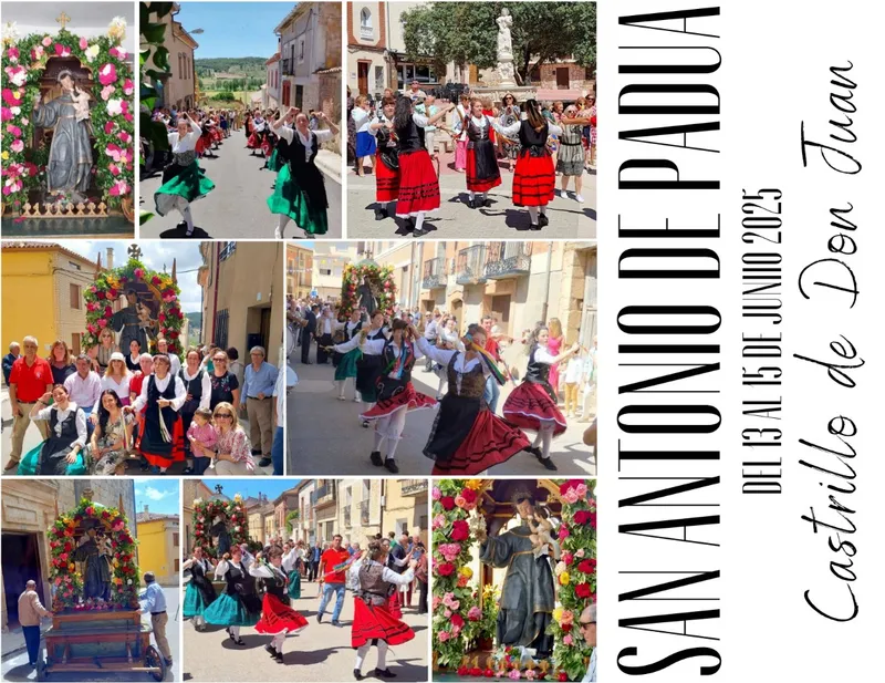 Castrillo de Don Juan celebra las Fiestas de San Antonio de Padua 2025