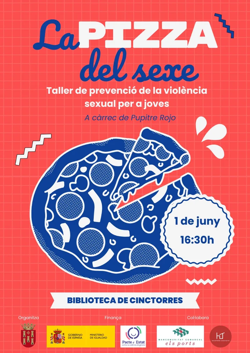Cinctorres organiza un taller sobre sexualidad para jóvenes: 'La Pizza del Sexo'